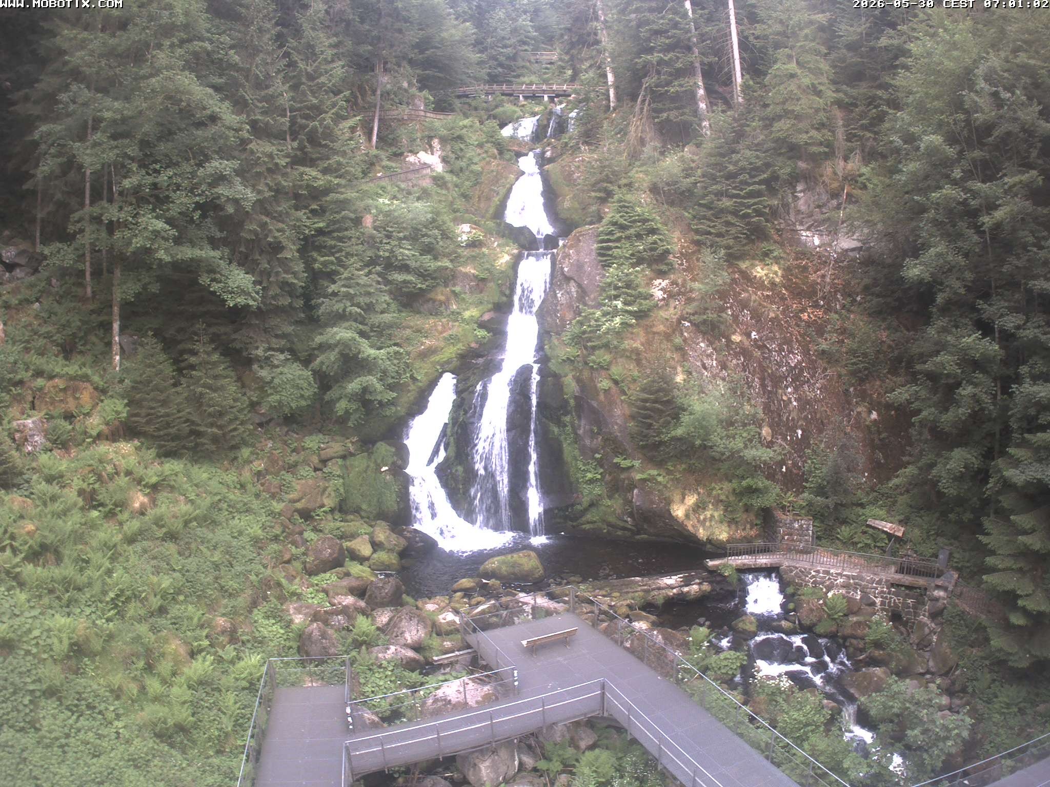 Archiv Foto Webcam Triberg Wasserfälle im Schwarzwald