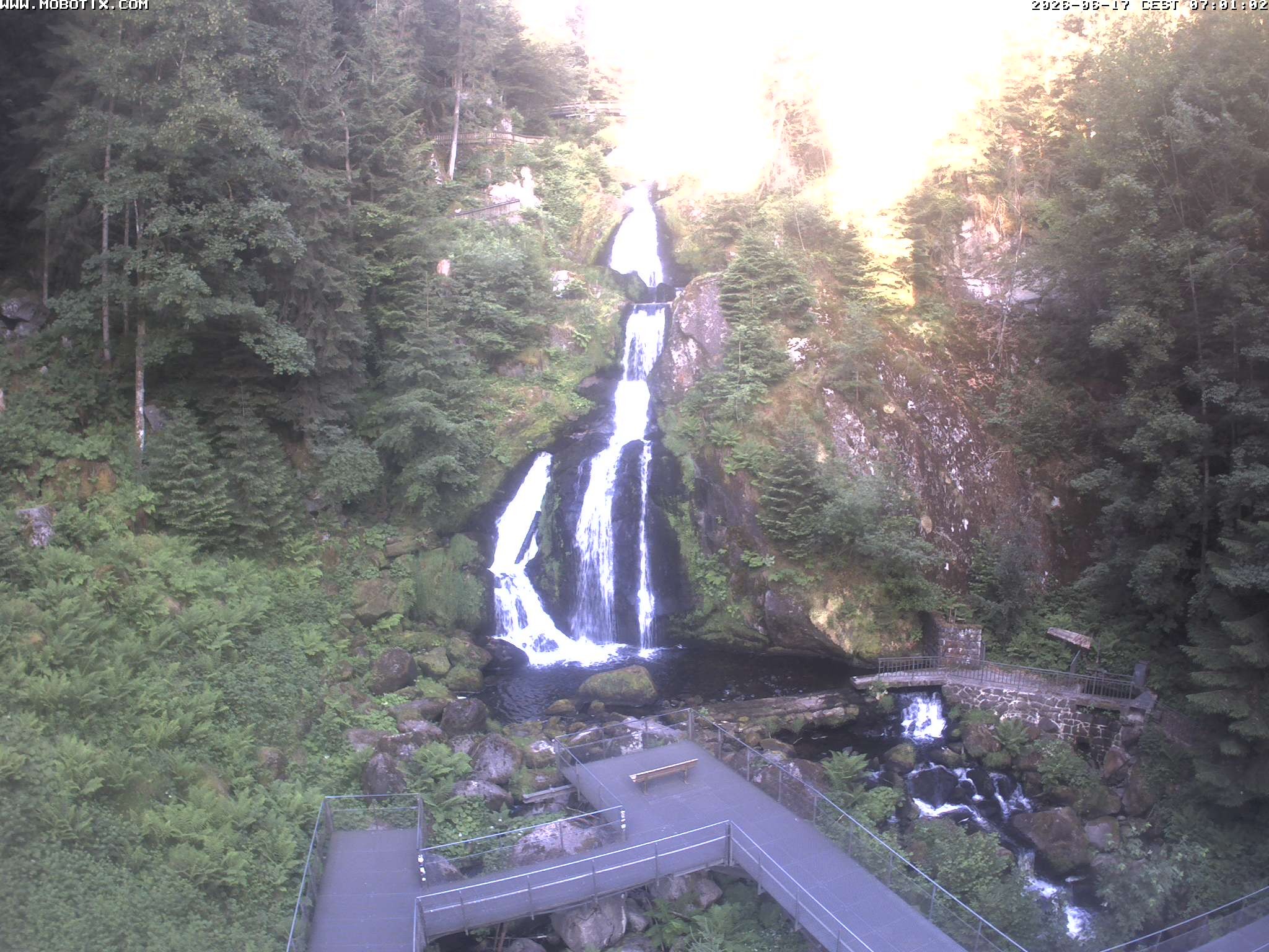 Archiv Foto Webcam Triberg Wasserfälle im Schwarzwald