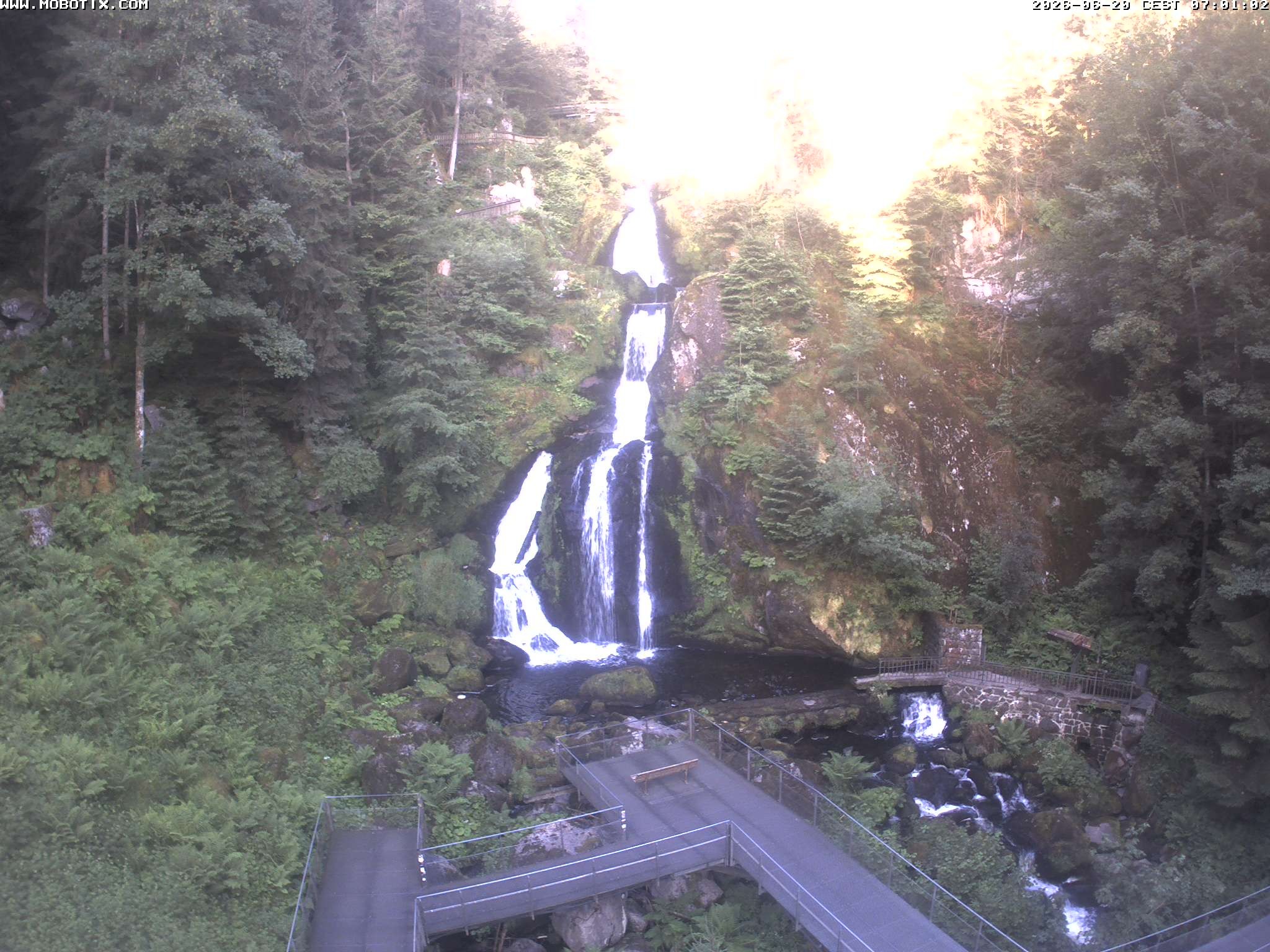 Archiv Foto Webcam Triberg Wasserfälle im Schwarzwald