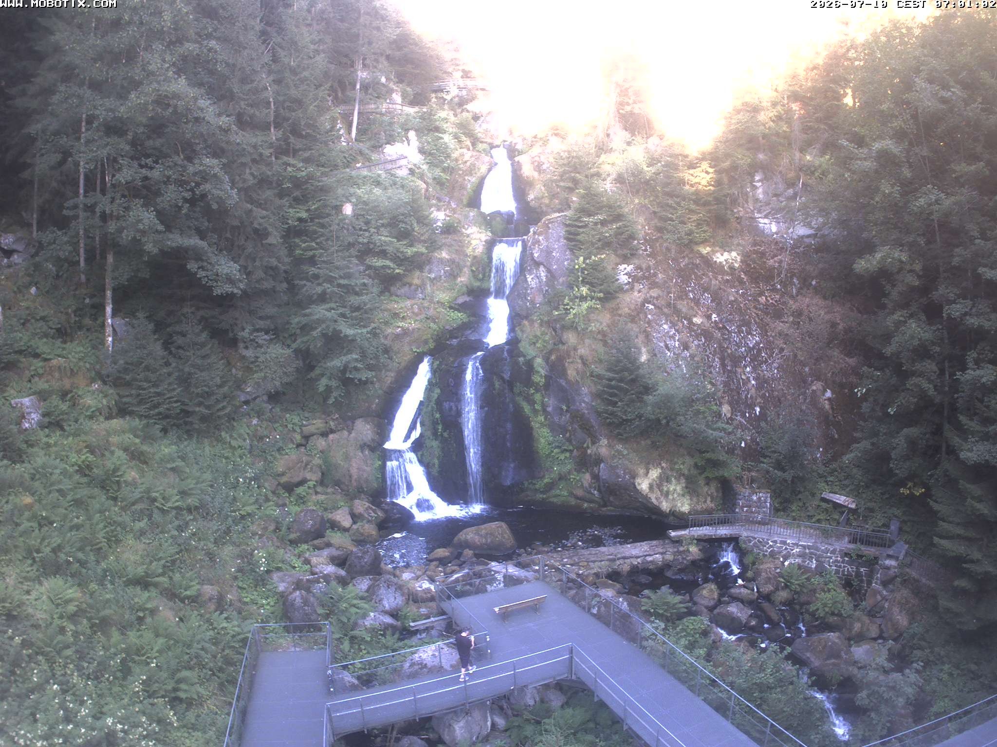 Archiv Foto Webcam Triberg Wasserfälle im Schwarzwald