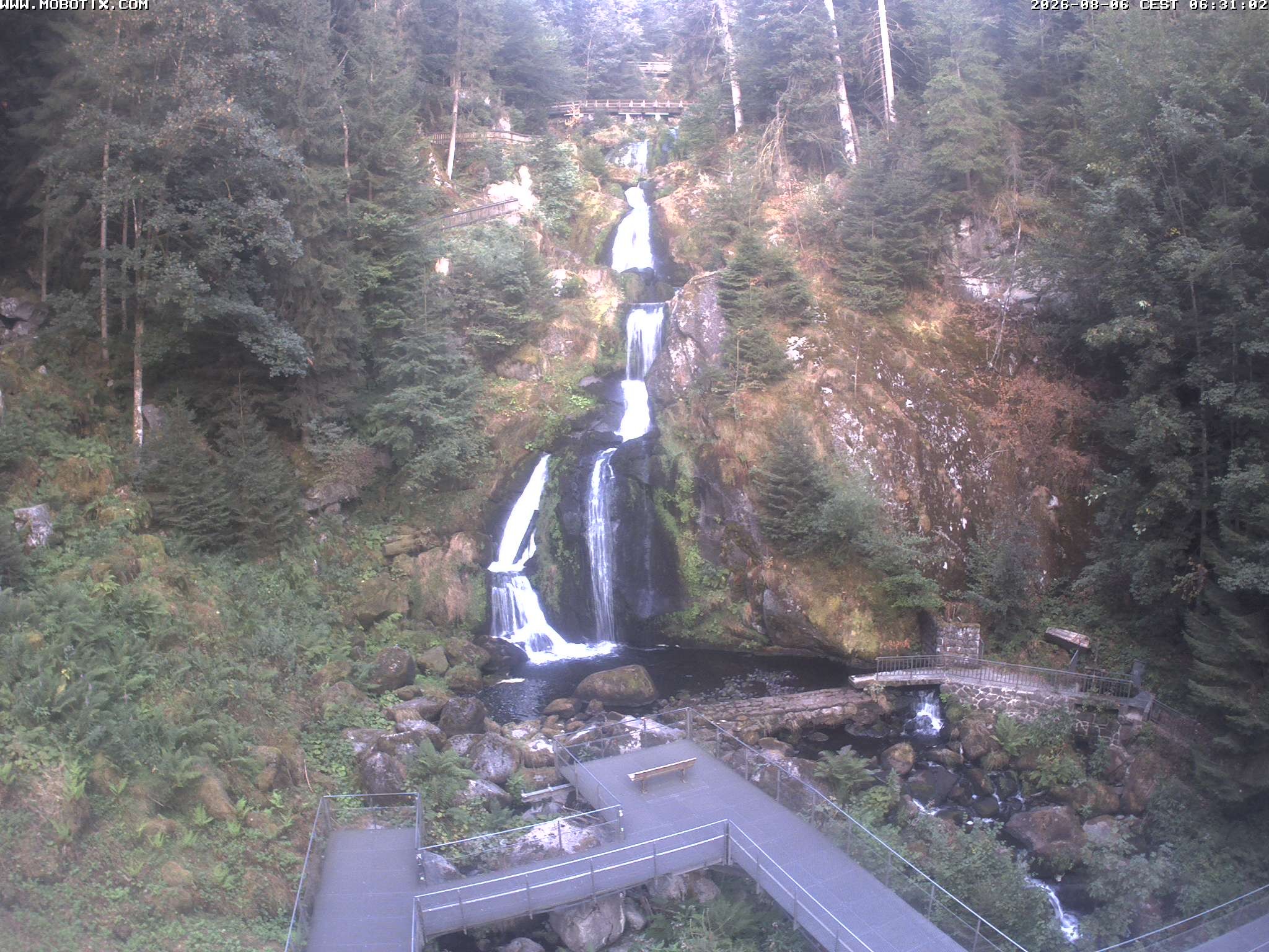 Archiv Foto Webcam Triberg Wasserfälle im Schwarzwald