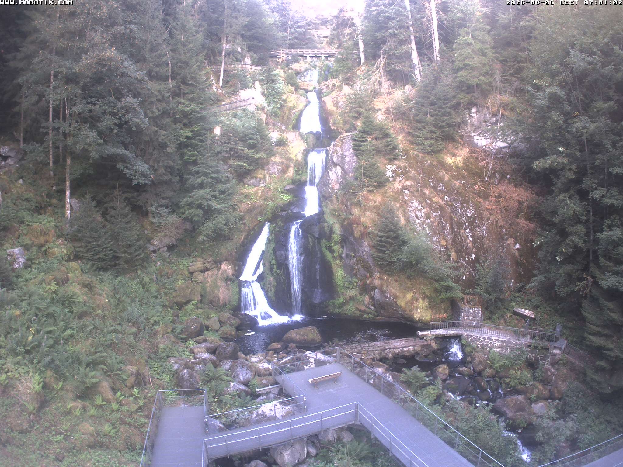 Archiv Foto Webcam Triberg Wasserfälle im Schwarzwald