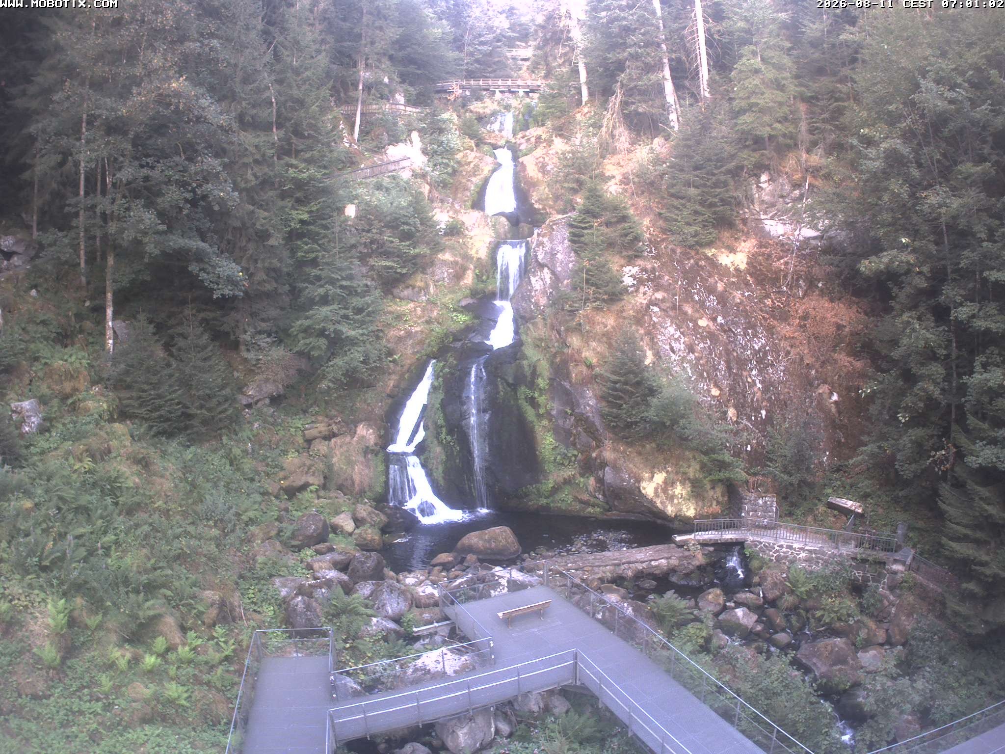 Archiv Foto Webcam Triberg Wasserfälle im Schwarzwald