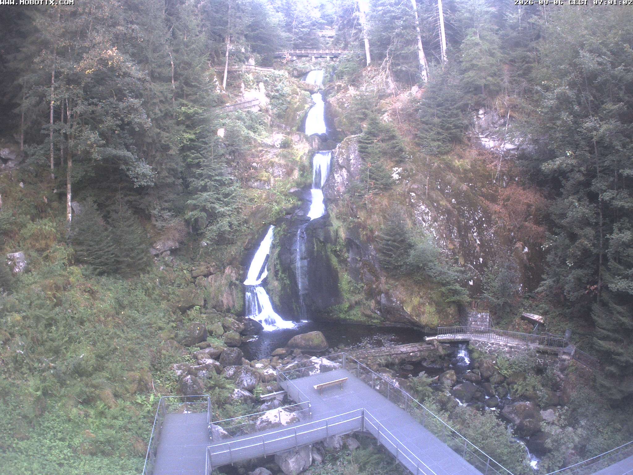 Archiv Foto Webcam Triberg Wasserfälle im Schwarzwald