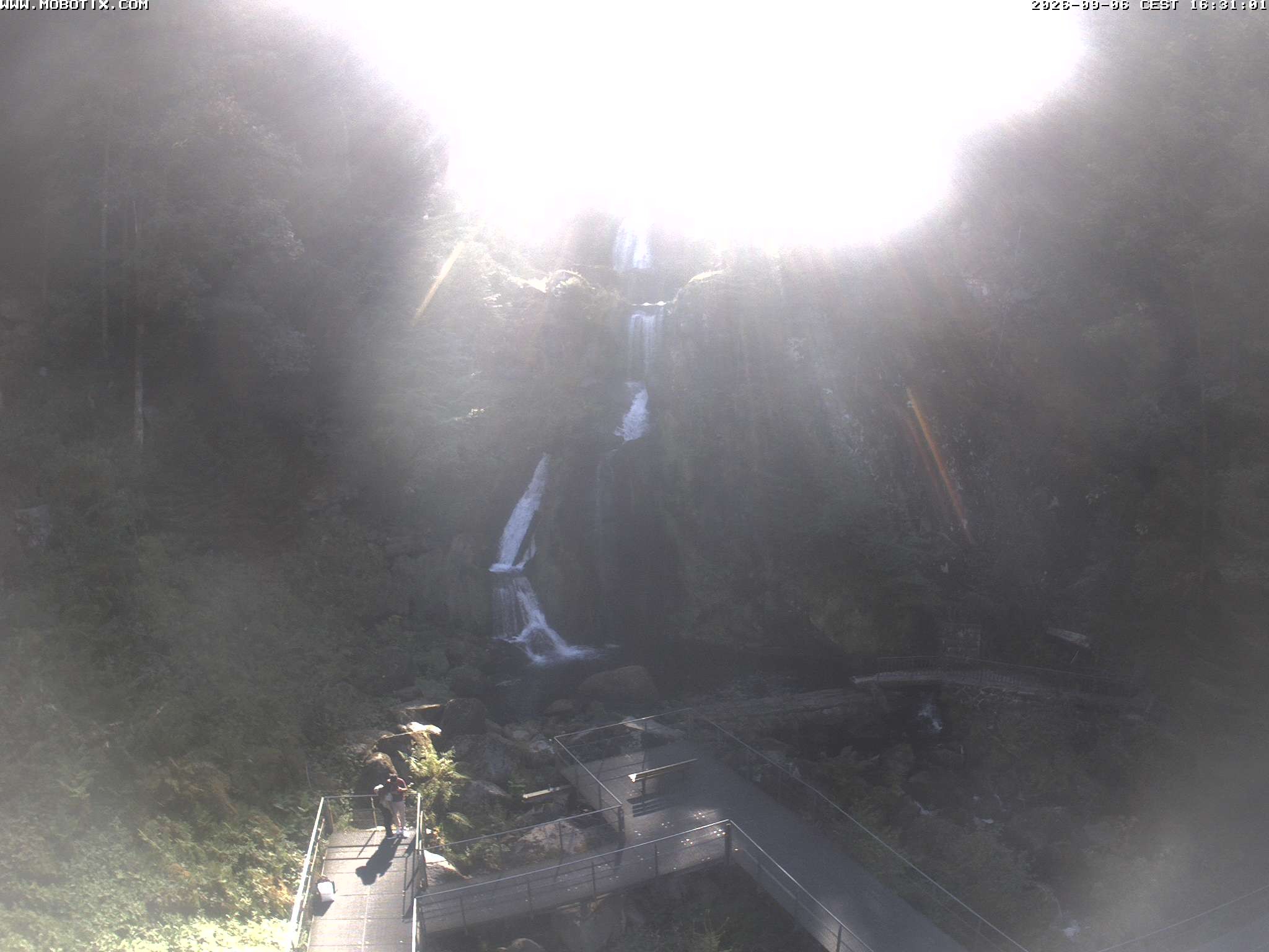 Archiv Foto Webcam Triberg Wasserfälle im Schwarzwald