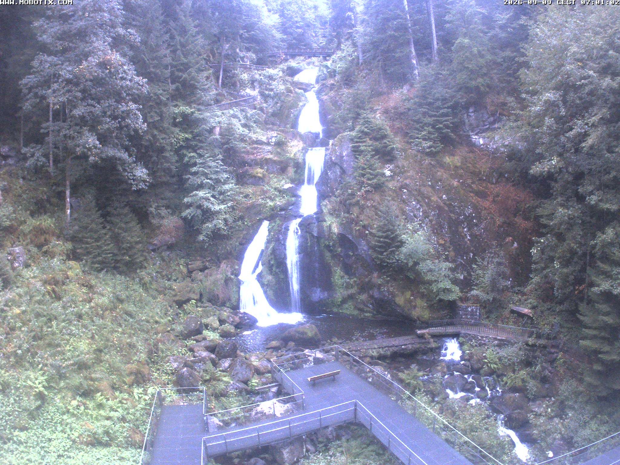 Archiv Foto Webcam Triberg Wasserfälle im Schwarzwald