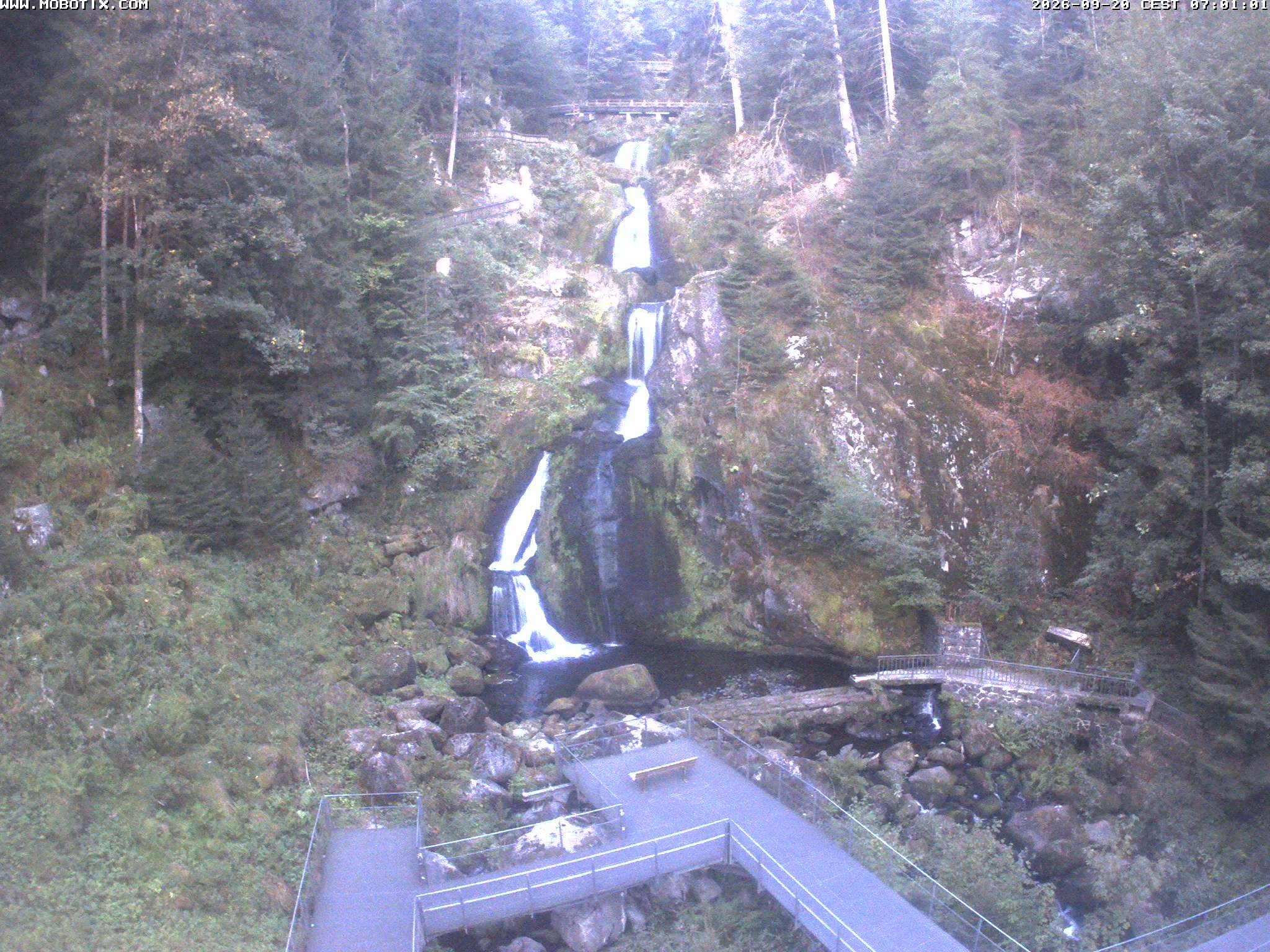 Archiv Foto Webcam Triberg Wasserfälle im Schwarzwald