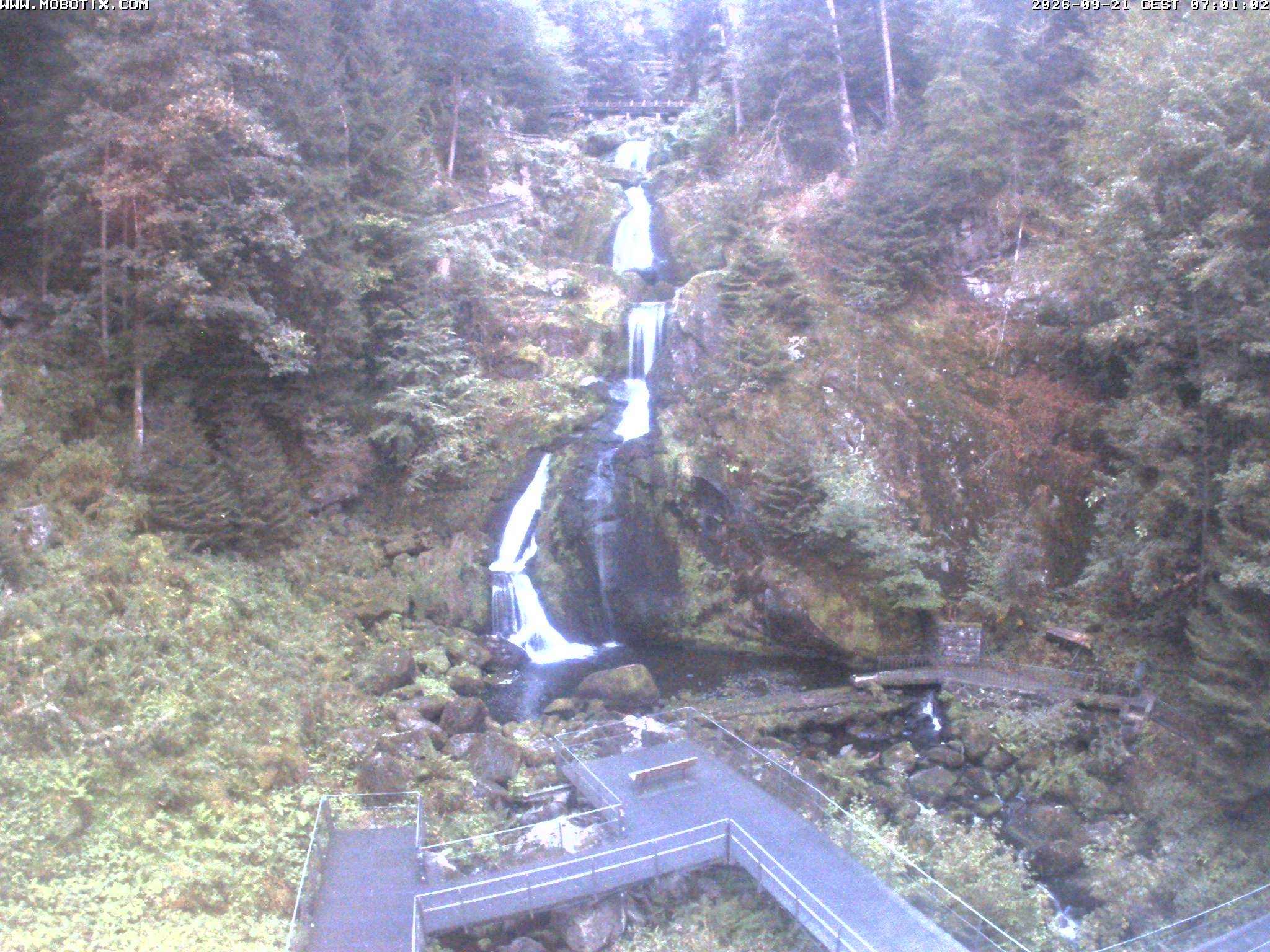 Archiv Foto Webcam Triberg Wasserfälle im Schwarzwald