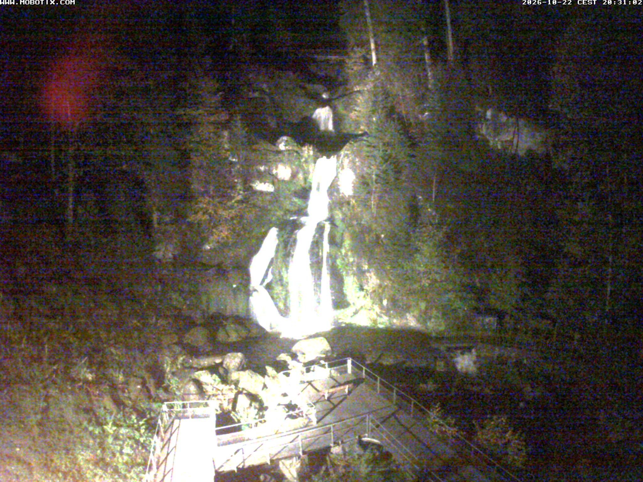 Archived image Webcam Triberg (Black Forest): Waterfalls