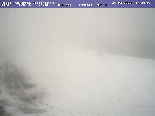 Archived image Webcam Silbersattel Steinach Bergstation 842m a.s.l.