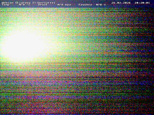 Archived image Webcam Silbersattel Steinach Bergstation 842m a.s.l.