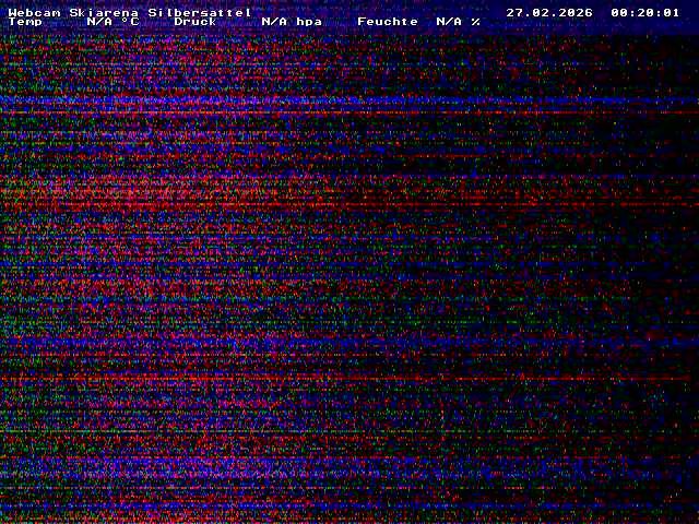 Archiv Foto Webcam Silbersattel Steinach Bergstation auf 842m