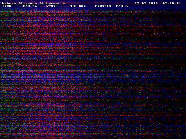 Archiv Foto Webcam Silbersattel Steinach Bergstation auf 842m