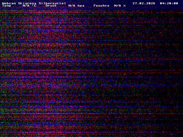 Archiv Foto Webcam Silbersattel Steinach Bergstation auf 842m