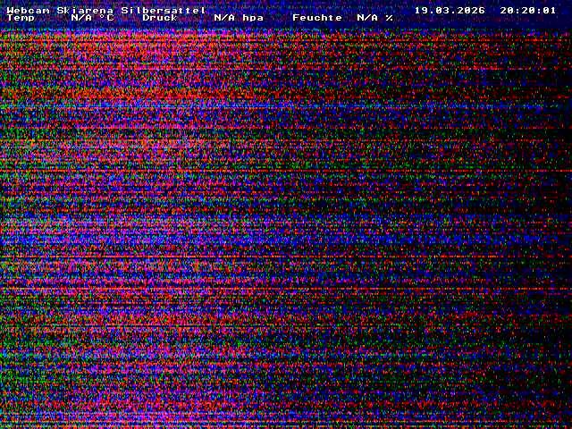 Archiv Foto Webcam Silbersattel Steinach Bergstation auf 842m