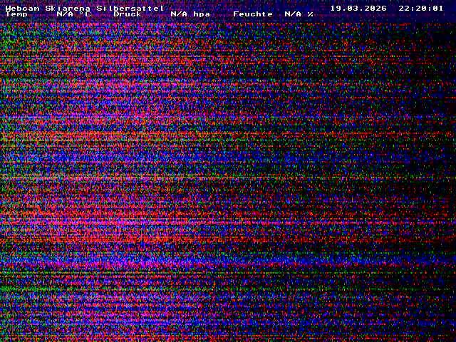 Archiv Foto Webcam Silbersattel Steinach Bergstation auf 842m