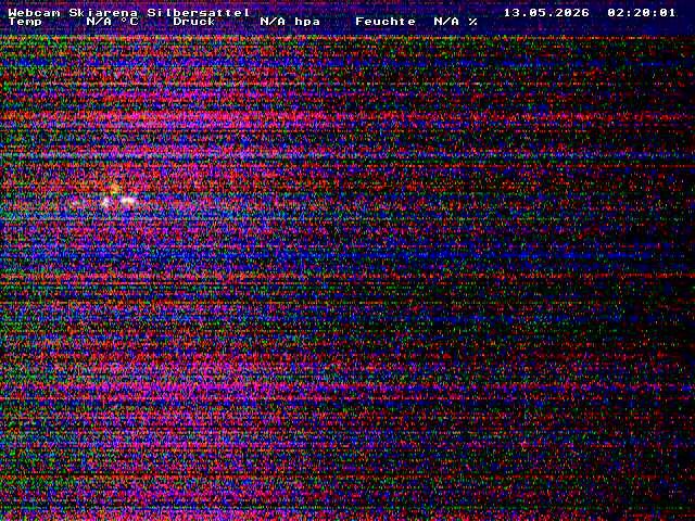 Archiv Foto Webcam Silbersattel Steinach Bergstation auf 842m