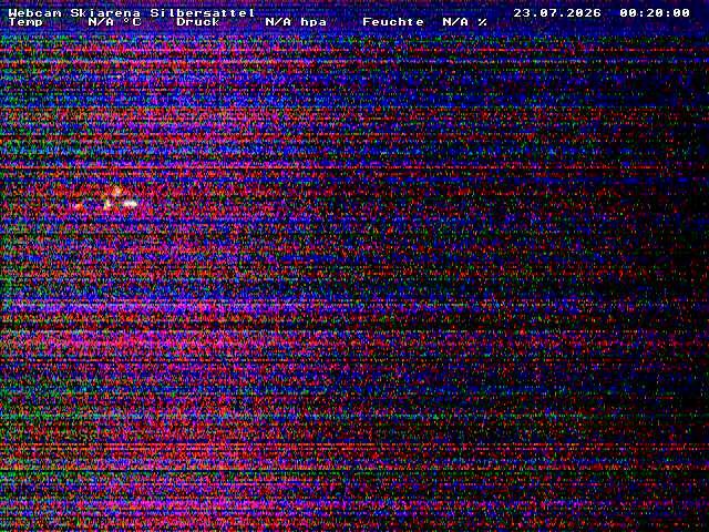 Archiv Foto Webcam Silbersattel Steinach Bergstation auf 842m