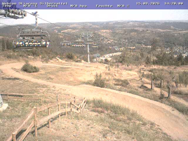 Archiv Foto Webcam Silbersattel Steinach Bergstation auf 842m