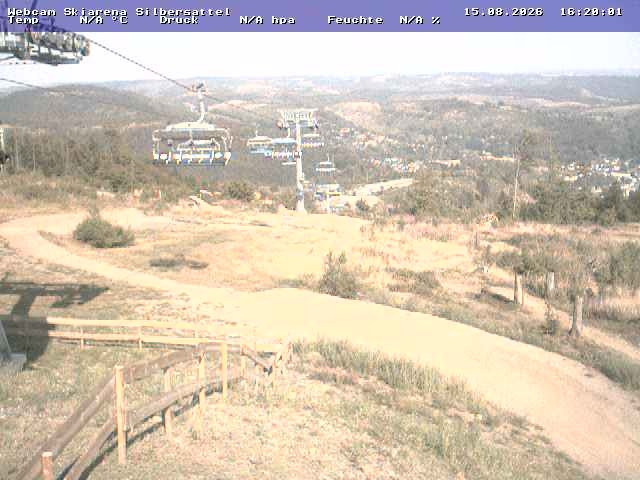 Archiv Foto Webcam Silbersattel Steinach Bergstation auf 842m