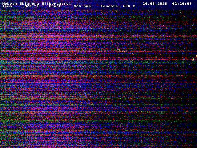 Archiv Foto Webcam Silbersattel Steinach Bergstation auf 842m