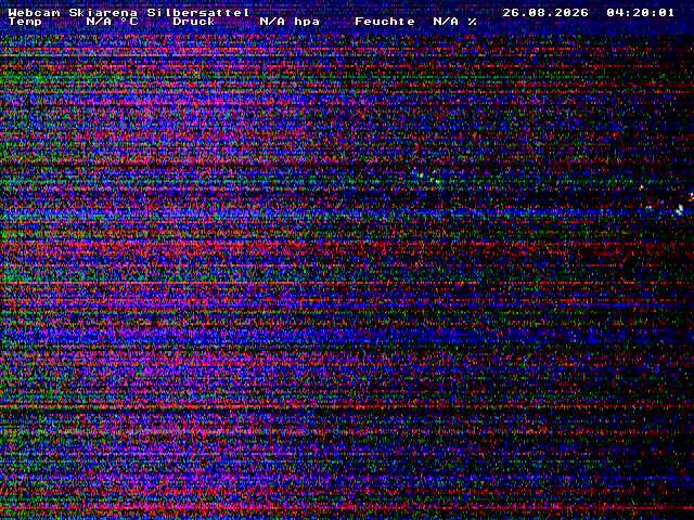 Archiv Foto Webcam Silbersattel Steinach Bergstation auf 842m
