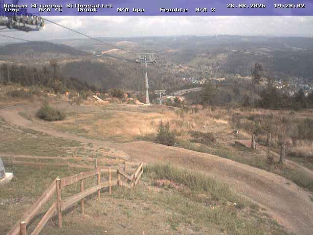 Archiv Foto Webcam Silbersattel Steinach Bergstation auf 842m