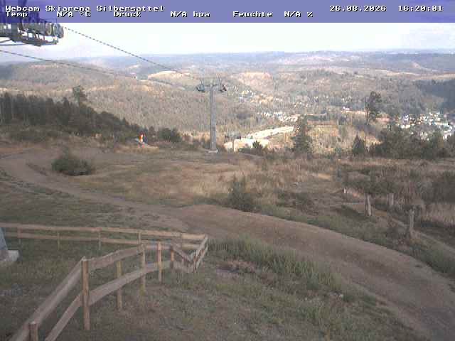 Archiv Foto Webcam Silbersattel Steinach Bergstation auf 842m