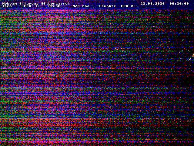 Archiv Foto Webcam Silbersattel Steinach Bergstation auf 842m