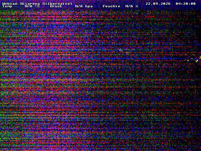 Archiv Foto Webcam Silbersattel Steinach Bergstation auf 842m