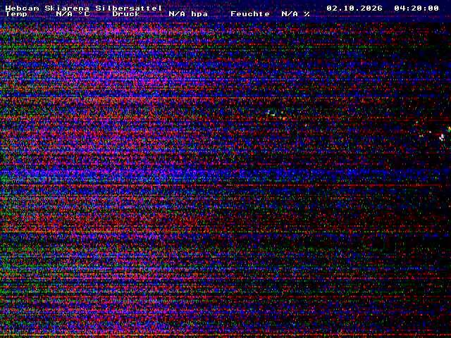 Archiv Foto Webcam Silbersattel Steinach Bergstation auf 842m