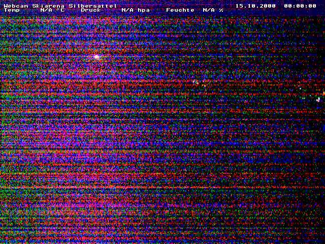 Archiv Foto Webcam Silbersattel Steinach Bergstation auf 842m