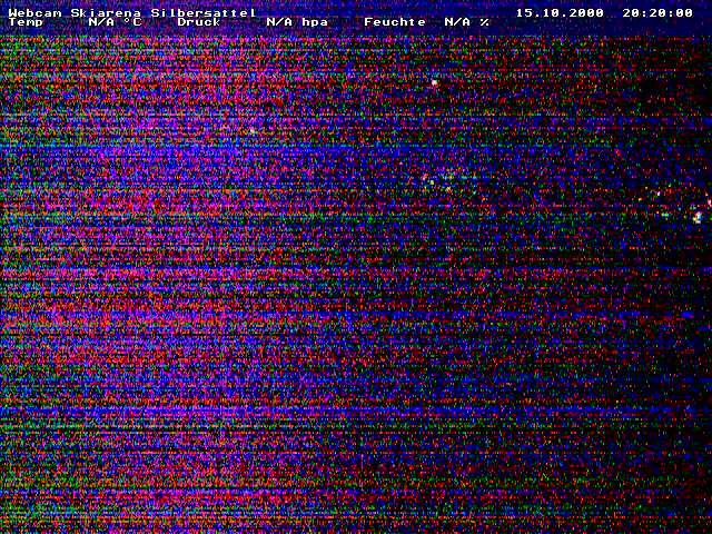 Archiv Foto Webcam Silbersattel Steinach Bergstation auf 842m