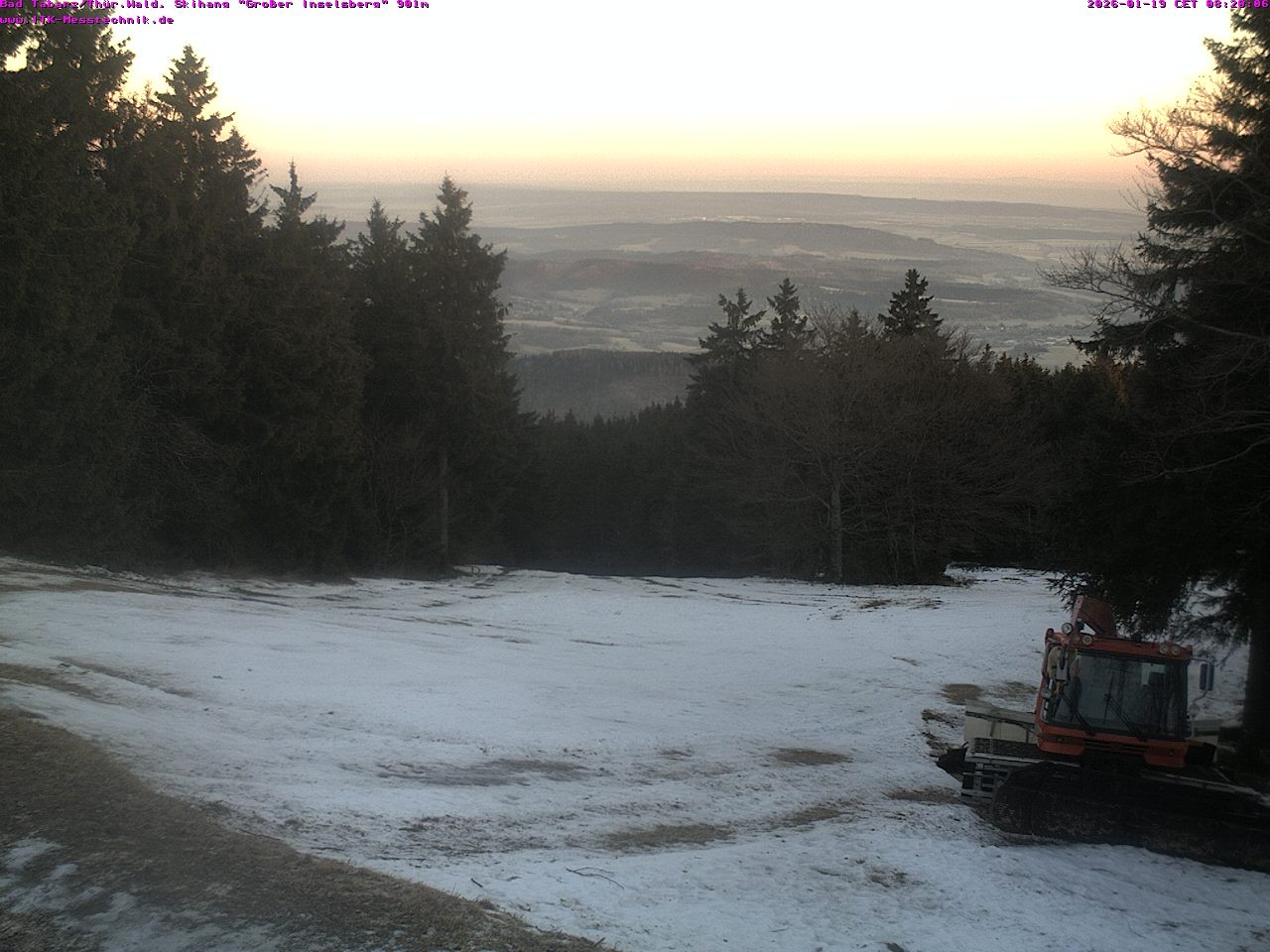 Archiv Foto Webcam Großer Inselsberg im Thüringer Wald