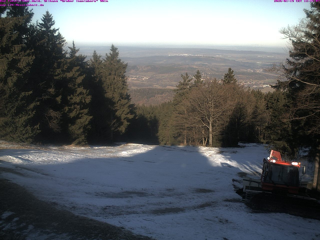 Archiv Foto Webcam Großer Inselsberg im Thüringer Wald
