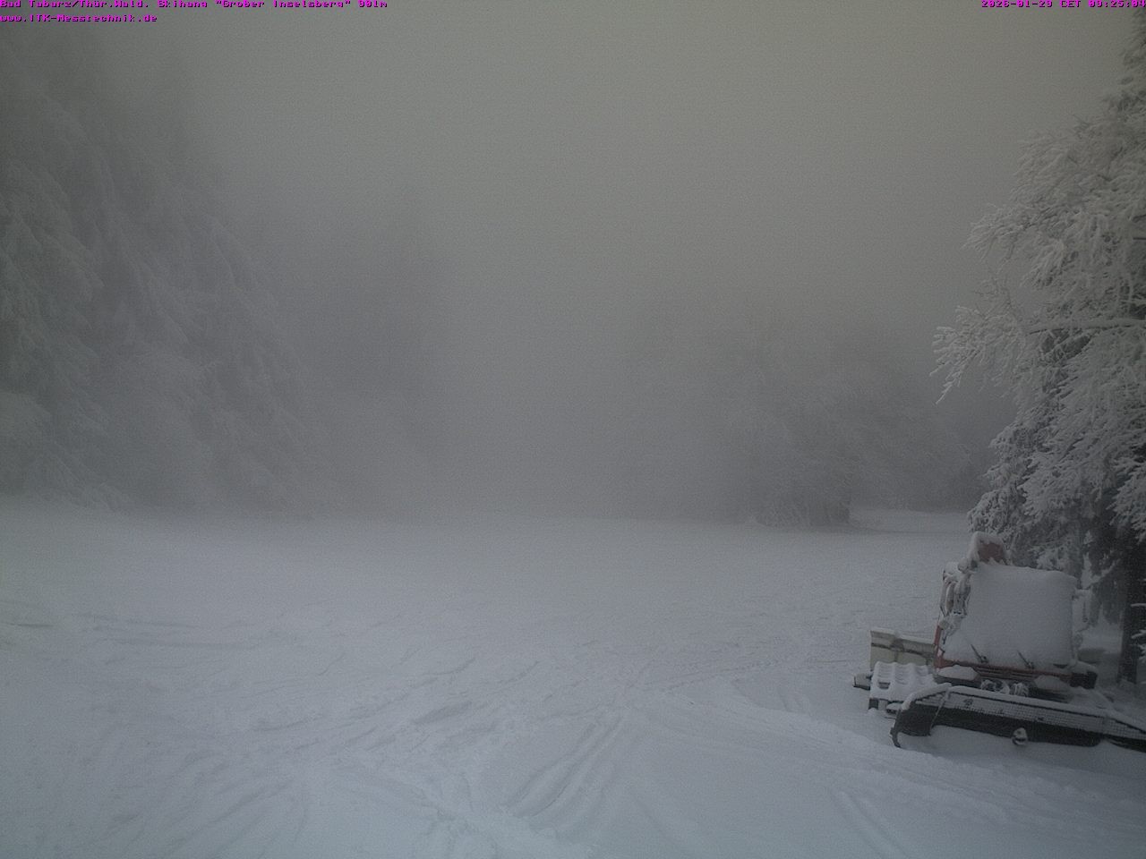 Archiv Foto Webcam Großer Inselsberg im Thüringer Wald