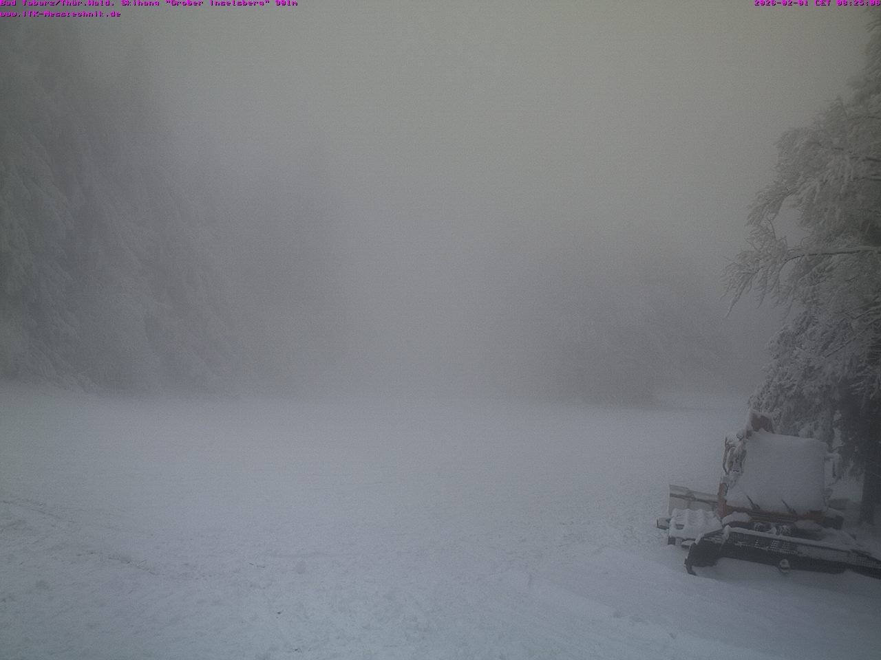 Archiv Foto Webcam Großer Inselsberg im Thüringer Wald