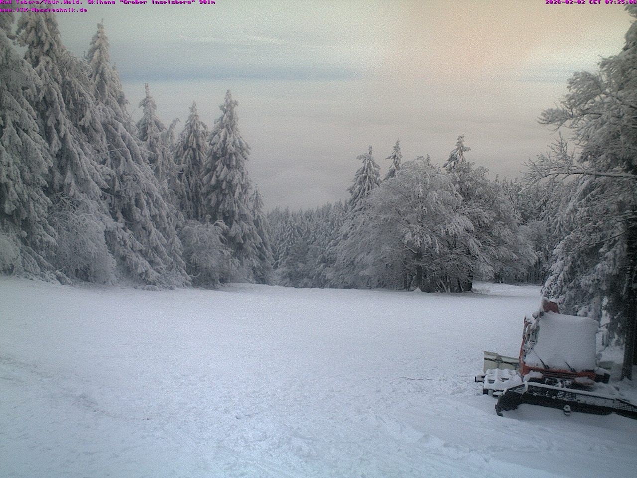 Archiv Foto Webcam Großer Inselsberg im Thüringer Wald
