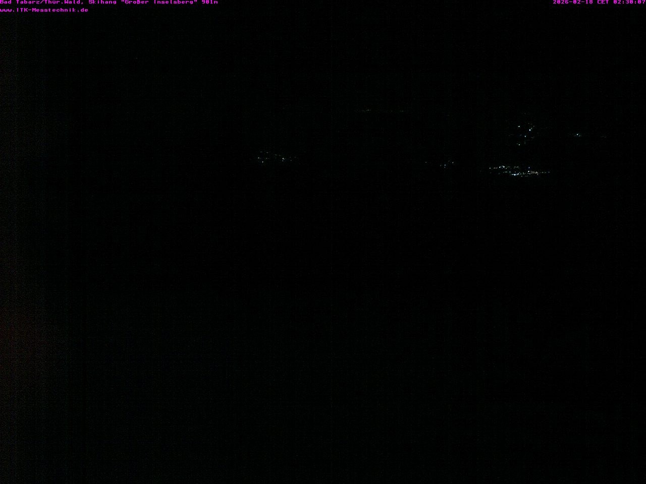 Archiv Foto Webcam Großer Inselsberg im Thüringer Wald