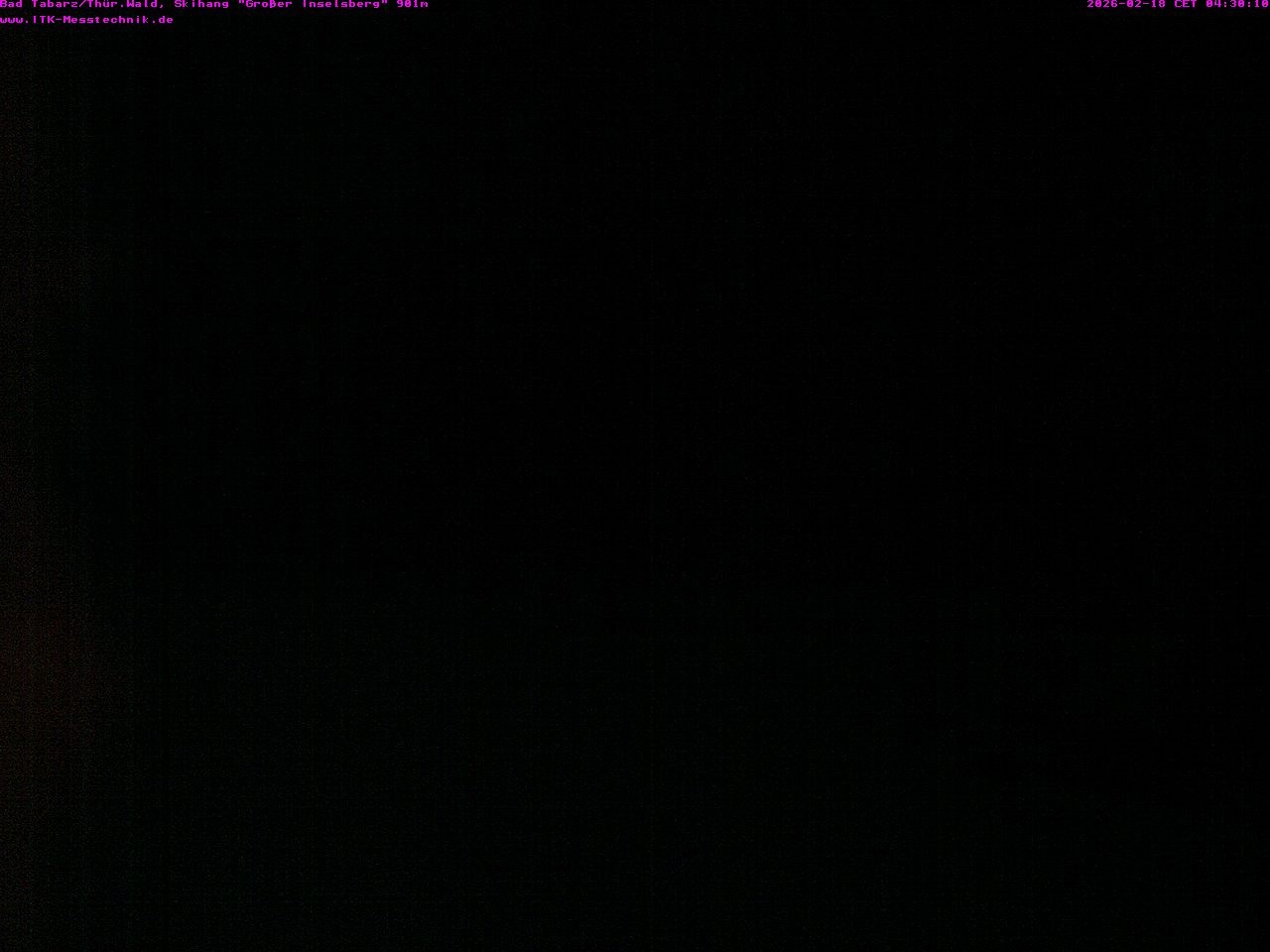 Archiv Foto Webcam Großer Inselsberg im Thüringer Wald