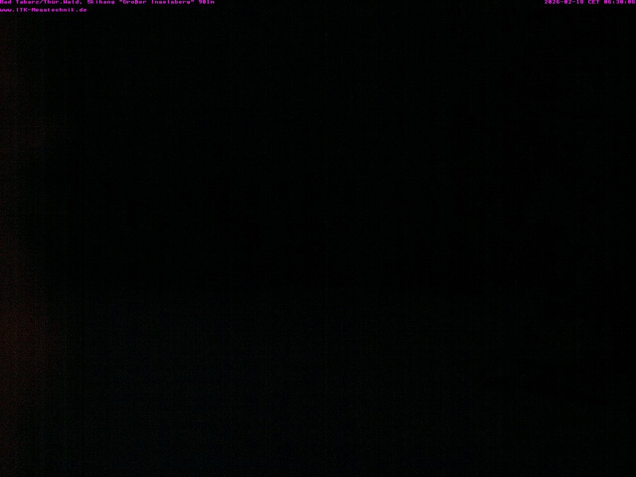 Archiv Foto Webcam Großer Inselsberg im Thüringer Wald