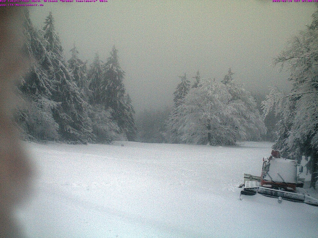 Archiv Foto Webcam Großer Inselsberg im Thüringer Wald