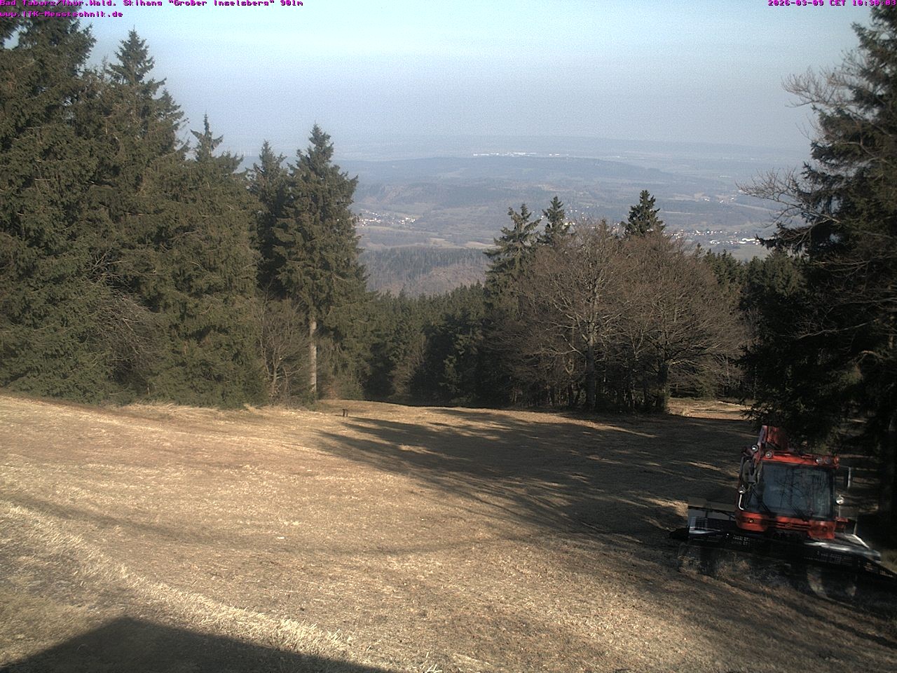 Archived image Webcam Großer Inselsberg, Thuringian Forest