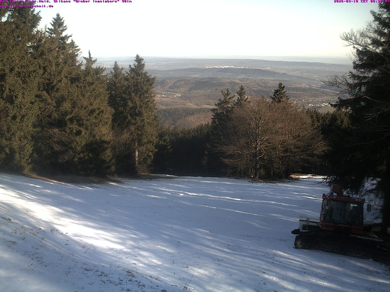 Archived image Webcam Großer Inselsberg, Thuringian Forest