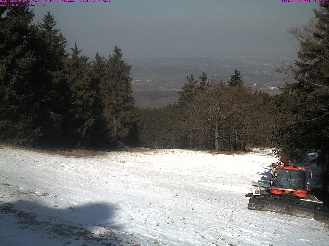 Archived image Webcam Großer Inselsberg, Thuringian Forest