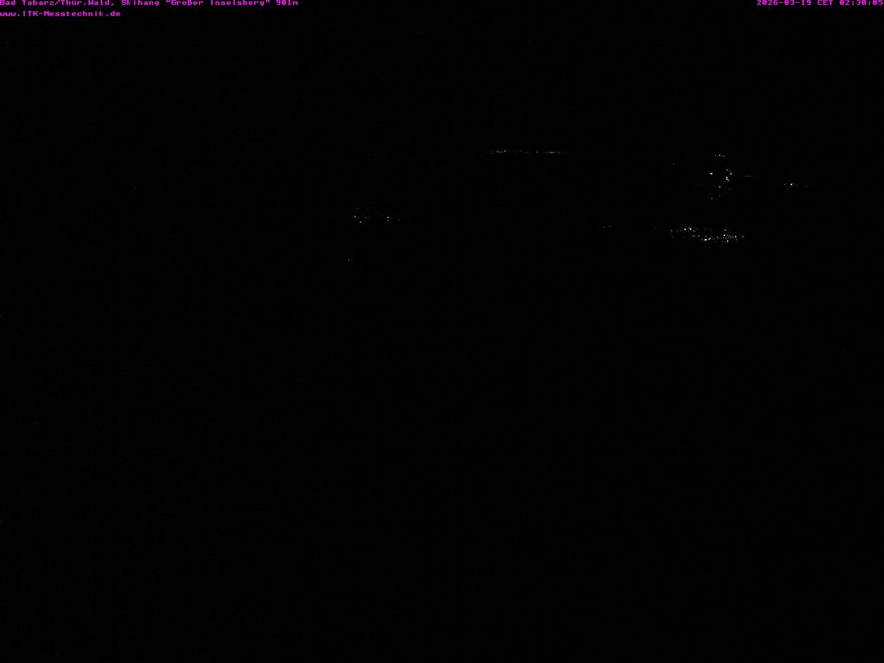 Archiv Foto Webcam Großer Inselsberg im Thüringer Wald