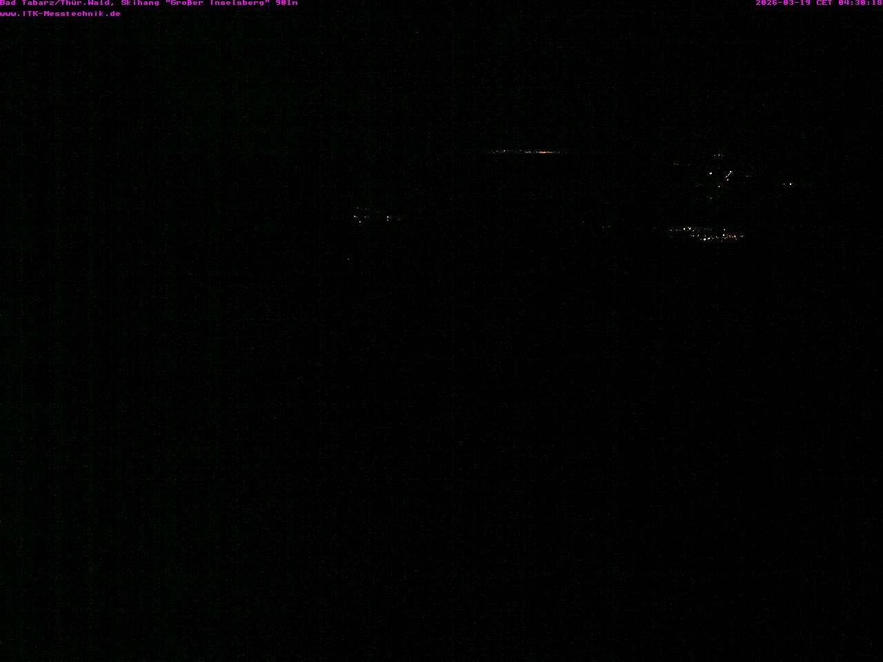 Archiv Foto Webcam Großer Inselsberg im Thüringer Wald