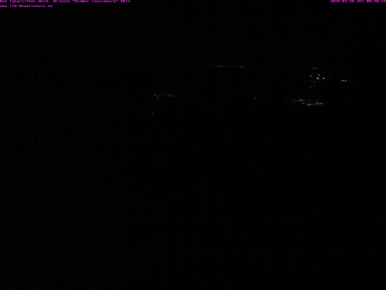 Archived image Webcam Großer Inselsberg, Thuringian Forest