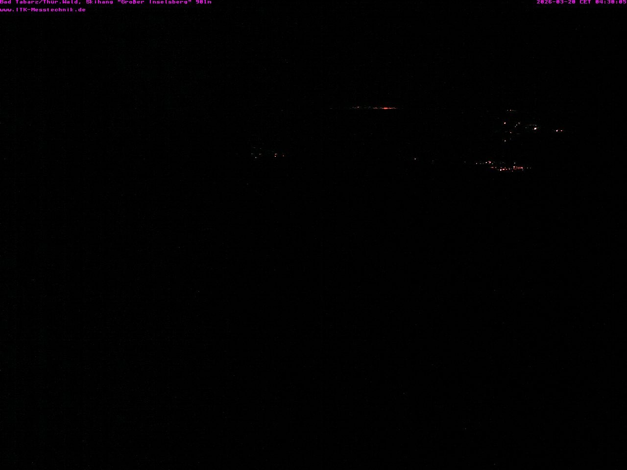 Archiv Foto Webcam Großer Inselsberg im Thüringer Wald