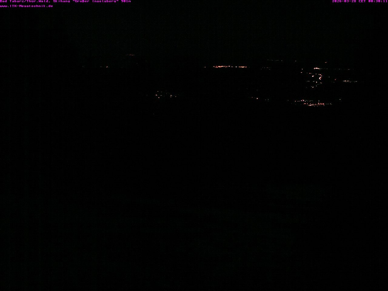 Archived image Webcam Großer Inselsberg, Thuringian Forest